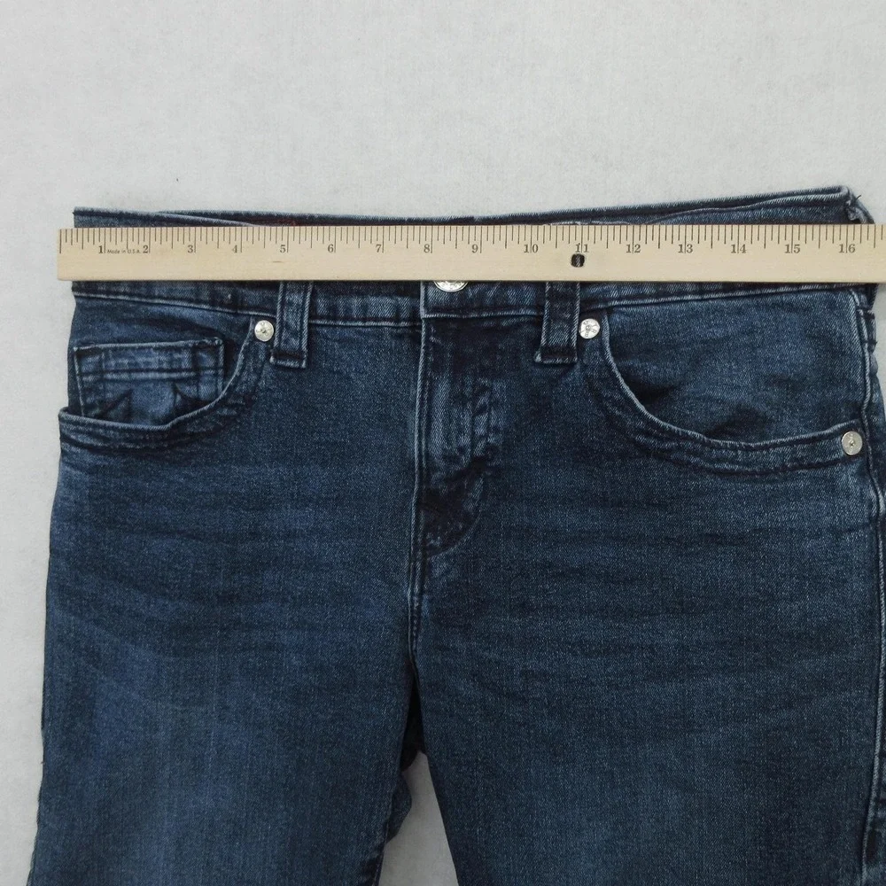 True Religion Geno Relaxed Slim Jeans Mens 32x26 Blue Medium Wash Stretch Denim